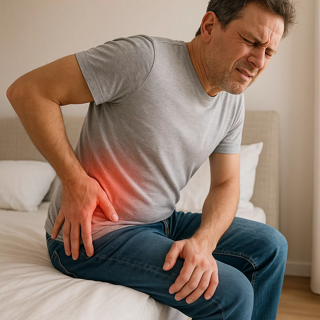 Te levantas con rigidez en las articulaciones